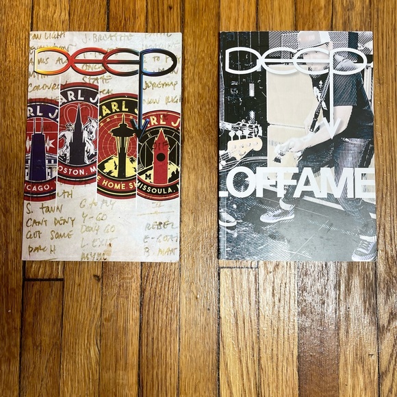 TWO BRAND NEW BOOKS FROM PEARL JAM( DEEP) - Picture 2 of 9